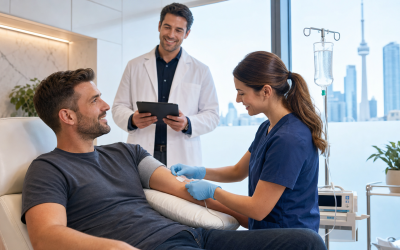 Questions Toronto Men Should Ask Before IV Vitamin Therapy